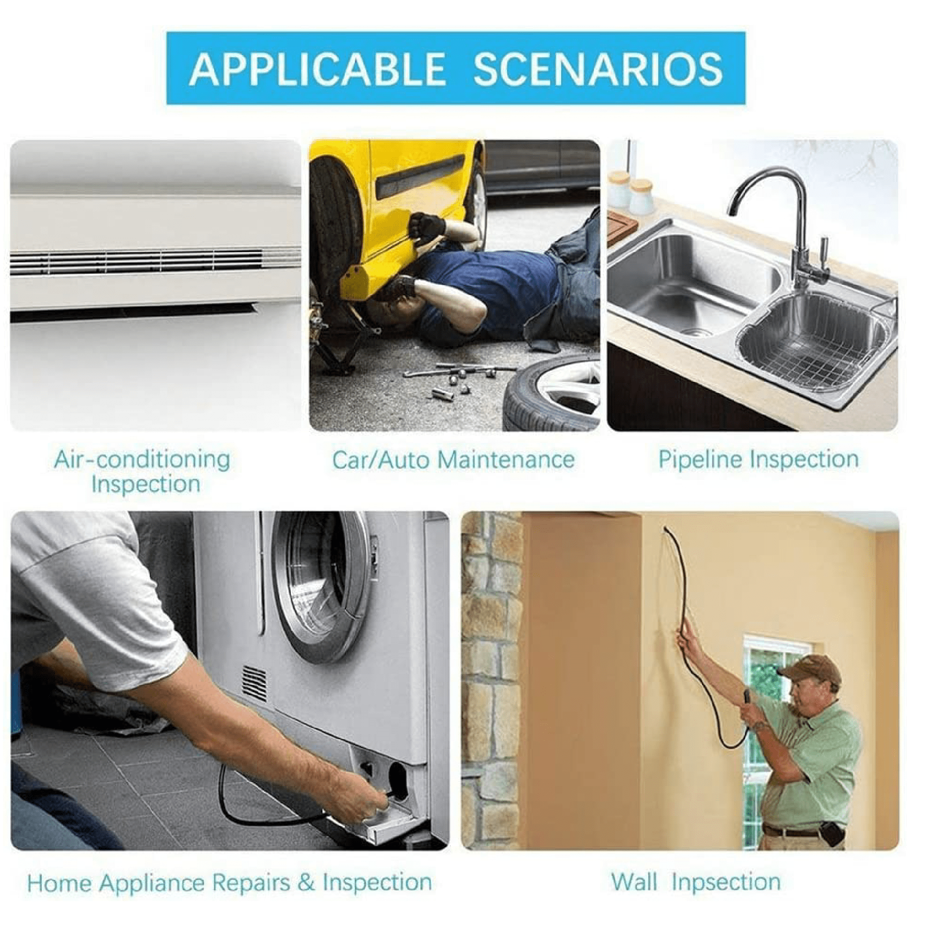 Miniatura 2 de Camara Endoscopio 5 Metros Usb Celular